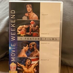 Rocky I, II, III, IV - 4 feature films